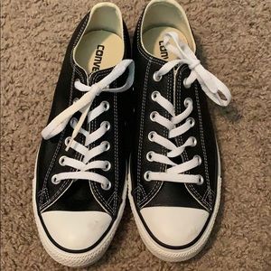 Leather converse